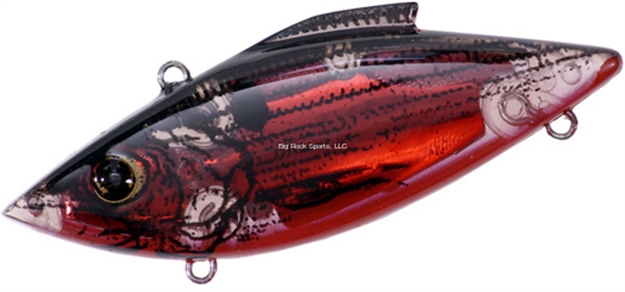 Picture of Bill Lewis Rat-L-Trap Letric Shad Lipless Crankbait, 3", 1/2 Oz, Lectric Red, Sinking