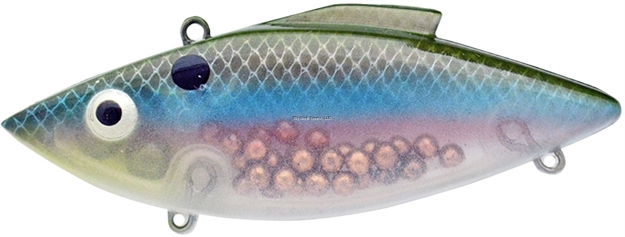 Picture of Bill Lewis Rat-L-Trap Lipless Crankbait, 3", 1/2Oz, Ghost Minnow, Sinking Model