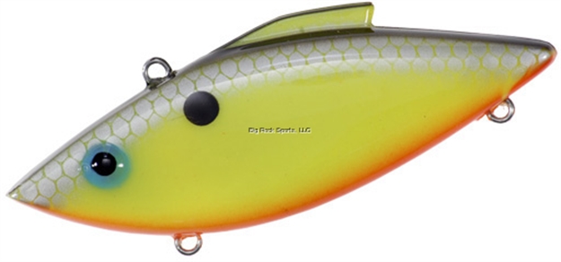 Picture of Bill Lewis Rat-L-Trap Shad/Shiner Lipless Crankbait, 3", 1/2 Oz, Chartreuse Shiner, Sinking