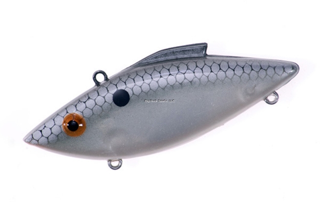 Picture of Bill Lewis Rat-L-Trap Shad/Shiner Lipless Crankbait, 3", 1/2 Oz, Silver Tennesse Shad, Sinking