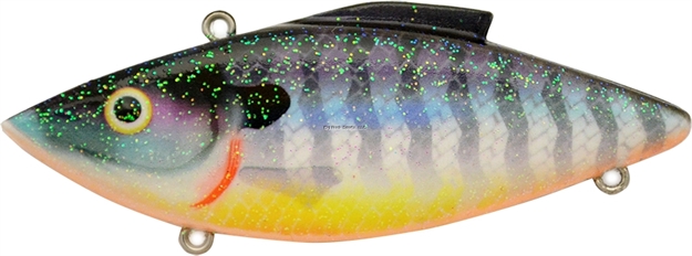 Picture of Bill Lewis Rat-L-Trap Supernatural Lipless Crankbait, 3", 1/2 Oz, Blueberry Perch, Sinking