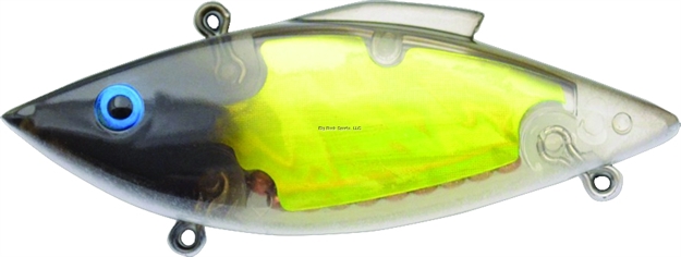 Picture of Bill Lewis Rat-L-Trap SW Super-Nova Lipless Crankbait, 3", 1/2 Oz, Char/Black Glass, Sinking