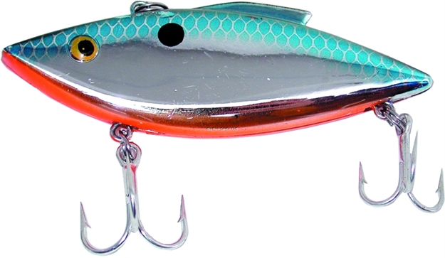 Picture of Bill Lewis Rat-L-Trap System Selects Lipless Crankbait, 3", 1/2 Oz, Chrome Shad, Sinking