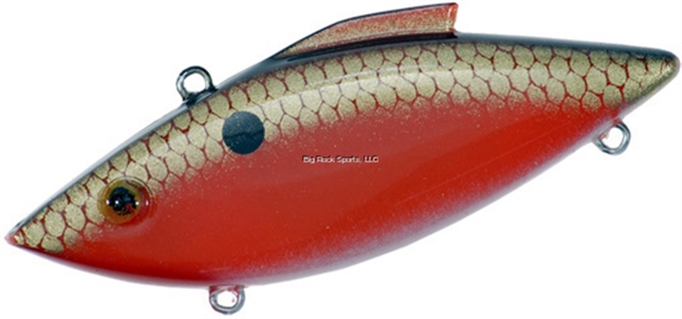 Picture of Bill Lewis Rat-L-Trap System Selects Lipless Crankbait, 3", 1/2 Oz, Red Shad, Sinking