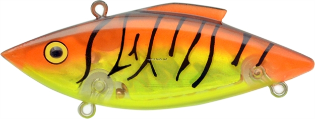 Picture of Bill Lewis Rat-L-Trap Walleye Lipless Crankbait, 3", 1/2 Oz, Orange Tiger, Sinking