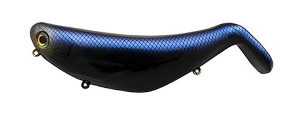 Picture of Bill Lewis Stutterstep Floating Topwater Lure, 1Oz, 5", #1 Hooks, Black Shad