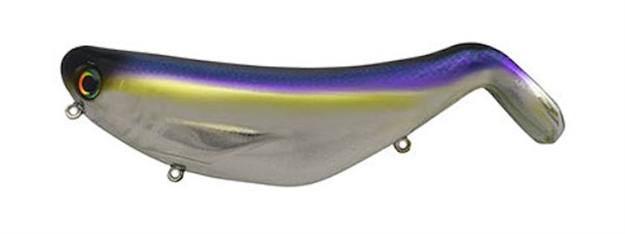 Picture of Bill Lewis Stutterstep Floating Topwater Lure, 1Oz, 5", #1 Hooks, Chrome Blue Herring