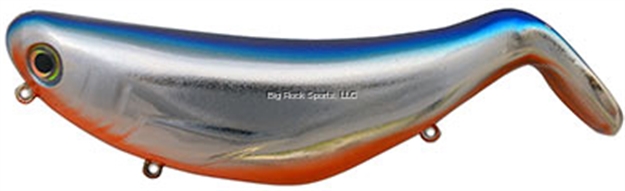Picture of Bill Lewis Stutterstep Floating Topwater Lure, 1Oz, 5", #1 Hooks, Chrome Blue Orange Belly