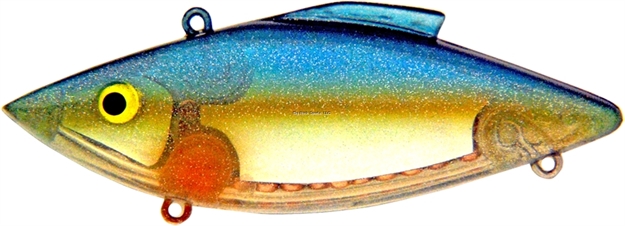 Picture of Bill Lewis Super Trap Saltwater Lipless Crankbait, 4 3/4", 1 1/2 Oz, Cigar Minow, Sinking