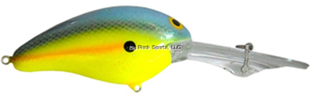Picture of Bill Norman Deep Little-N Crankbait, 2 1/2", 3/8 Oz, Gel-Coat Chartreuse Sexy Shad