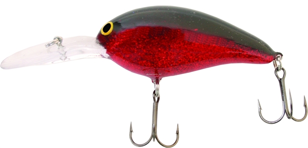 Picture of Bill Norman Deep Little-N Crankbait, 2 1/2", 3/8 Oz, Gel-Coat Red/Black
