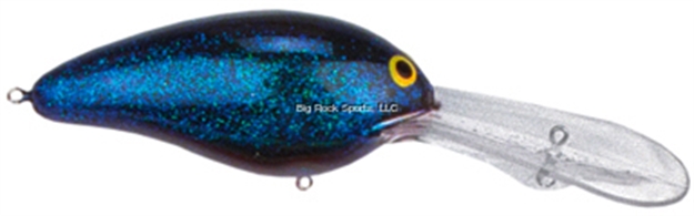 Picture of Bill Norman Double Deep Crankbait, 3", 5/8 Oz, Gel-Coat Black/Blue, Floating