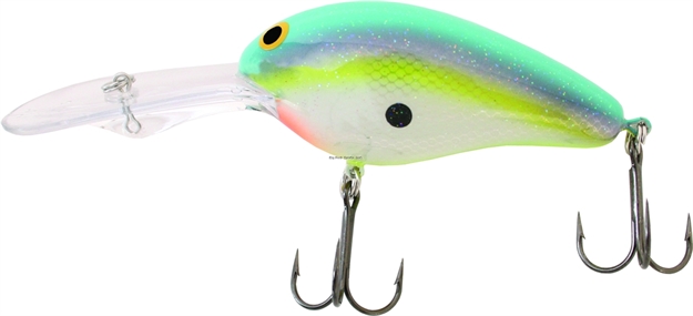 Picture of Bill Norman Double Deep Crankbait, 3", 5/8 Oz, Gel-Coat Fruit Loop, Floating