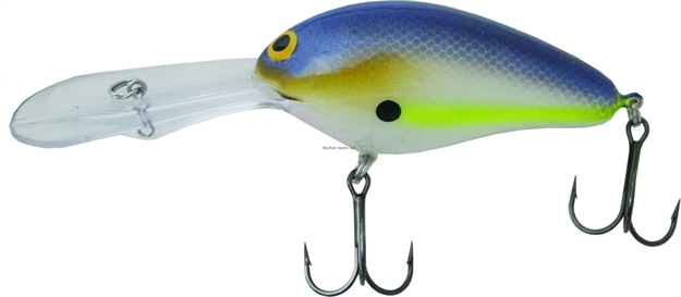 Picture of Bill Norman Double Deep Crankbait, 3", 5/8 Oz, Gel-Coat Nutter Shad, Floating