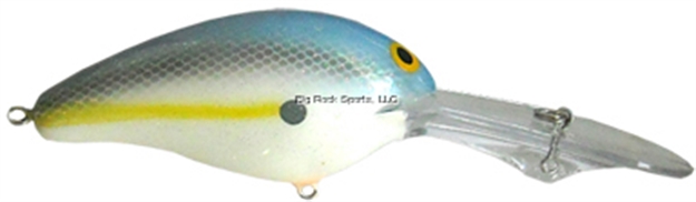 Picture of Bill Norman Double Deep Crankbait, 3", 5/8 Oz, Gel-Coat Sexy Shad, Floating