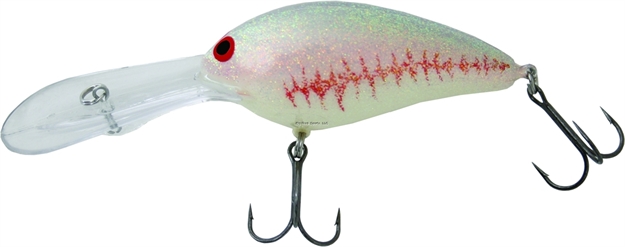 Picture of Bill Norman Double Deep Crankbait, 3", 5/8 Oz, Gel-Coat Texas Shad/Red Lateral Line, Floating