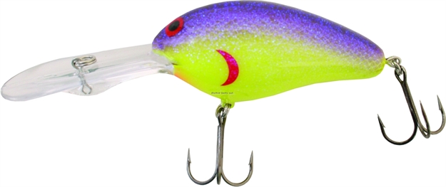 Picture of Bill Norman Double Deep Crankbait, 3", 5/8 Oz, Sour Grape, Floating