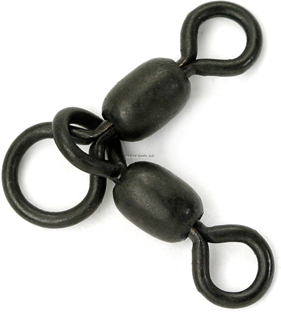 Picture of Billfisher 3-Way "Combi" Swivels 2/0 X 2/0 225Lb, Dull Black, 100Pk