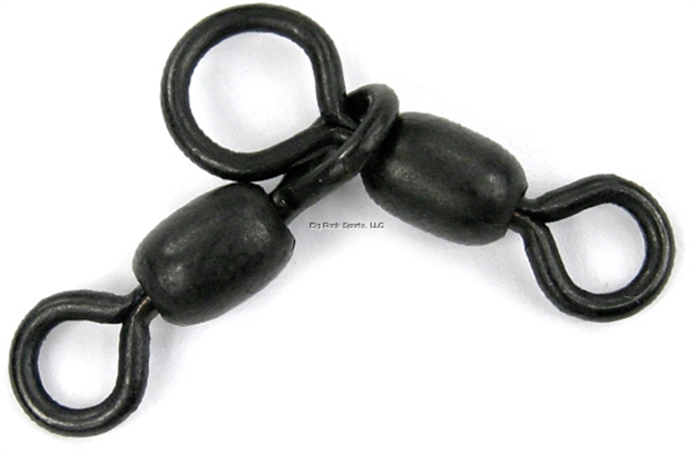 Picture of Billfisher 3-Way "Combi" Swivels 4/0 X 4/0 350Lb, Dull Black, 100Pk