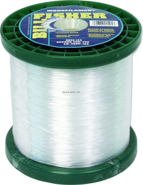 Picture of Billfisher Bulk Mono 2Lb Spool 15Lb 8800Yds Clear