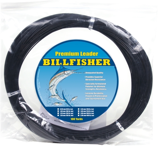 Picture of Billfisher Mono Leader Coil 400Lb 100Yds Black 2.00Mm
