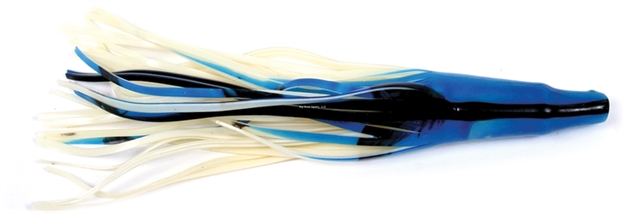 Picture of Billfisher Tuna Tail Skirt, 6", Blue/White Black Mackerel Stripe, 10/Pack