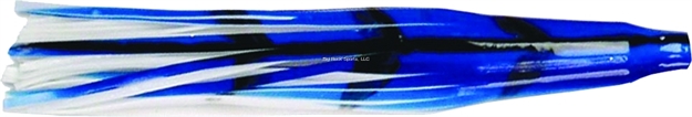 Picture of Billfisher Tuna Tail Skirt, 6", Blue/White Black Mackerel Stripe, 2/Pack