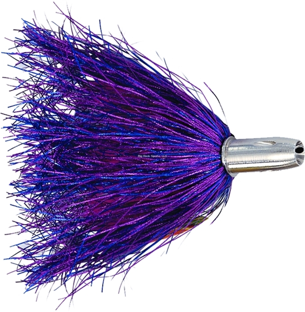 Picture of Billy Baits Master Hooker Trolling Lure,  Blue Fuchsia/Pink, Concave Head, 5.5 IN