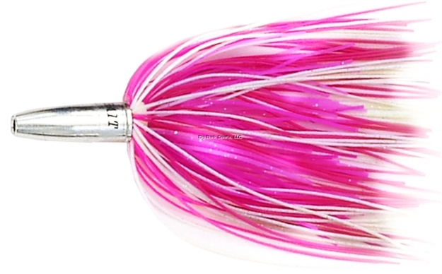 Picture of Billy Baits Mini Turbo Slammer Trolling Lure,  Pearl/Pink, Concave Head, 5.5 IN
