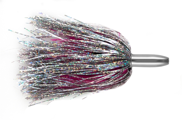 Picture of Billy Baits Mini Turbo Slammer Trolling Lure,  Pink/Silver/Pink, Concave Head, 5.5 IN