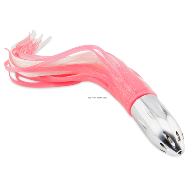 Picture of Billy Baits Mister Big Lure, Ultimate Series, Tie ON Skirt Version Pink/White Pvc Skirt, Xxl, 38 OZ (1077 G) Head, 20 IN (50.8 Cm)