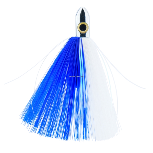 Picture of Billy Baits Turbo Slammer Lure, Small 1 OZ (28.3 G), Chrome Head, Blue/White, Pearl/Crystal Flash, 4.25 IN (10.8 Cm)