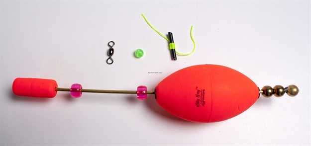 Picture of Billy Bay Adjustable Depth Aggravator Rig 2-1/2" Oval Red 1Pk 770-O-R