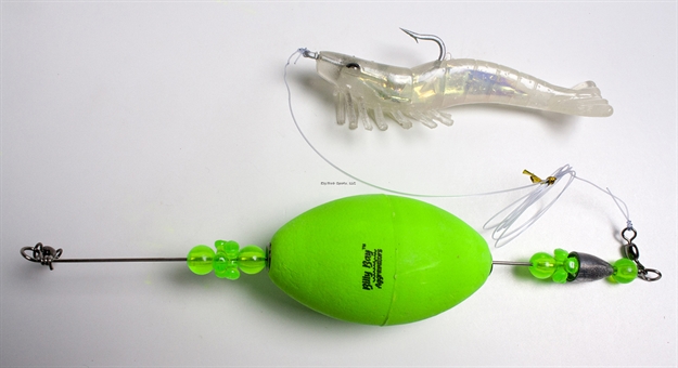 Picture of Billy Bay Aggravators 123 Oval 2-1/2" Green Flt W/Halo Glow