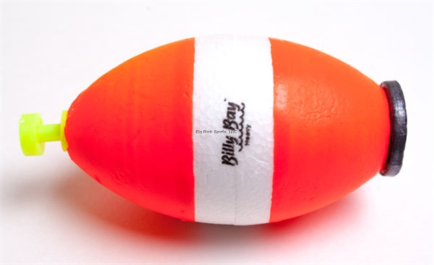 Picture of Billy Bay Big Boy Weighted Foam Floats 2-1/2" Oval Red/ White 2Pk