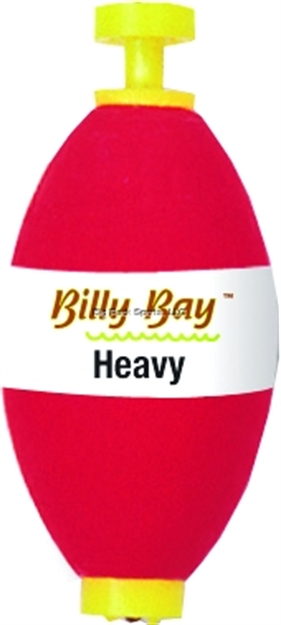 Picture of Billy Bay Big Boy Weighted Foam Floats 2-1/2" Oval Red/ White 50Pk