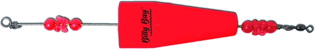Picture of Billy Bay Click Clackers 3" Popping Float Red 1Pk