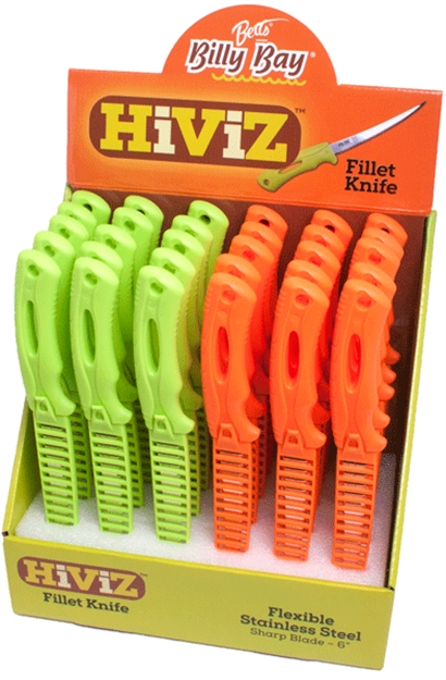 Picture of Billy Bay HI Viz Fillet Knife Disp30pc FKD-30 042621010242