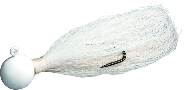 Picture of Billy Bay Flounder Fanatic Bucktail Jig, 2 Oz, White