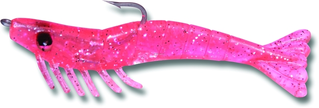 Picture of Billy Bay Halo Magnum Shrimp, 1/4 Oz, Pink Sparkle, 3/Pack