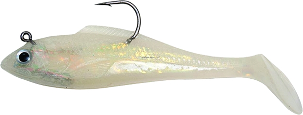 Picture of Billy Bay Halo Shad, 1/2 Oz, Glow, 3/Pack