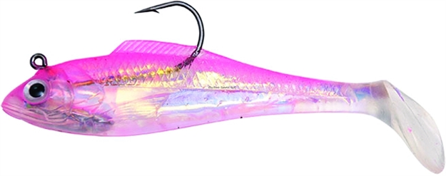 Picture of Billy Bay Halo Shad, 1/2 Oz, Pink, 3/Pack
