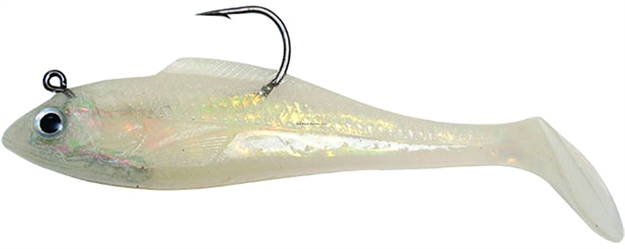 Picture of Billy Bay Halo Shad, 1/4 Oz, Glow, 3/Pack