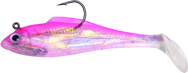 Picture of Billy Bay Halo Shad, 1/4 Oz, Pink, 3/Pack