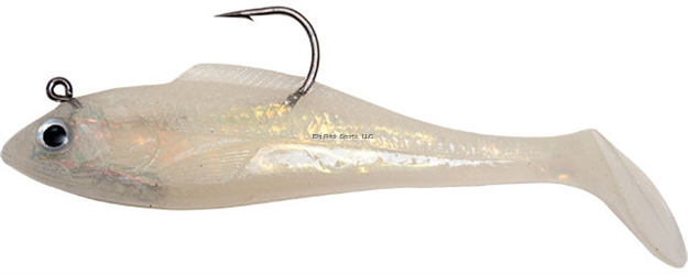 Picture of Billy Bay Halo Shad, 1/8 Oz, Glow, 3/Pack