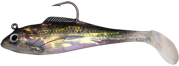 Picture of Billy Bay Halo Shad, 1/8 Oz, Smoke, 3/Pack