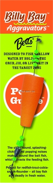 Picture of Billy Bay Pop N' Gurgle Aggravator Popper Rig Orange 1Pk