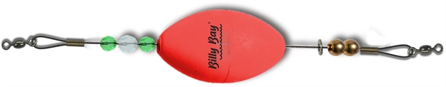 Picture of Billy Bay Titan Tuff 2 1/2" Oval Red 1/Pk