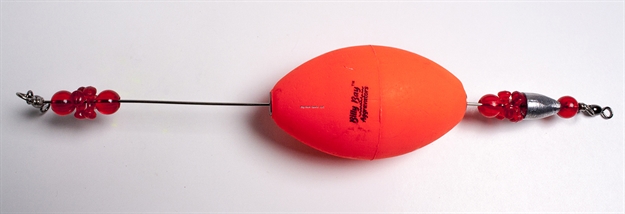 Picture of Billy Bay Weighted Click Clackers Aggravator Rig Wgt 2-1/2" Oval Red 1Pk