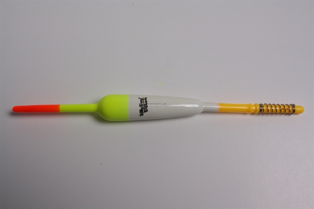 Picture of Billy Boy Balsa Spring Oval Floats 3/8" White/Chartreuse/Red 36Pk